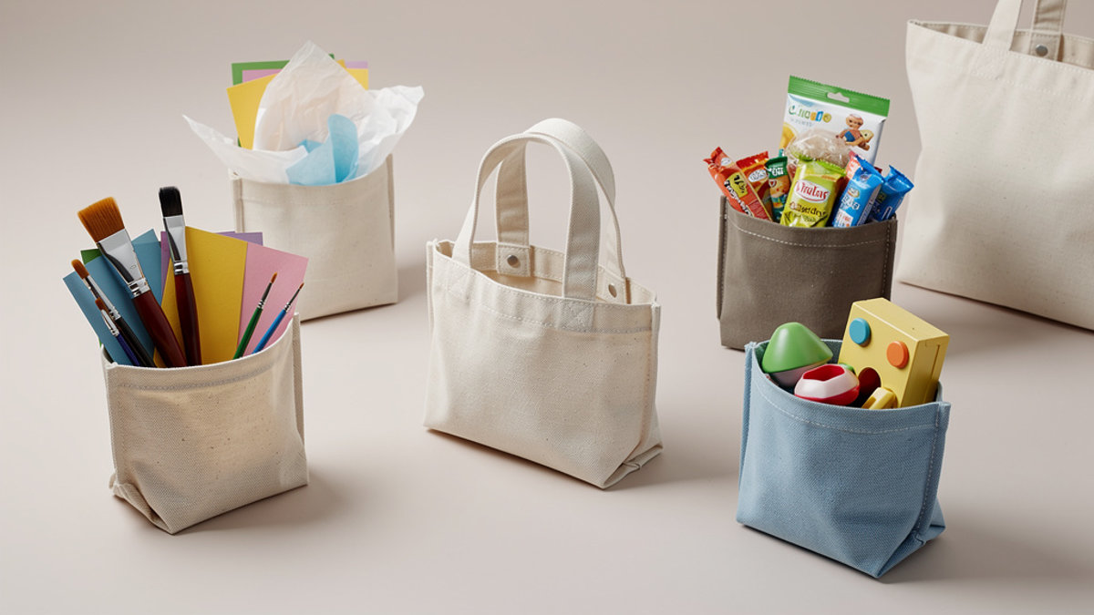 Anses, proportions, securite : pourquoi un petit tote bag ne se resume pas a un modele adulte reduit Mini tote bag enfant : ce qui change vraiment