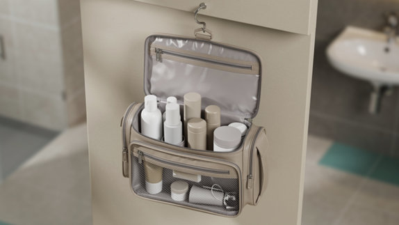 Sac-pub - Vanity : ranger ses flacons sans les coucher Vanity : ranger ses flacons sans les coucher