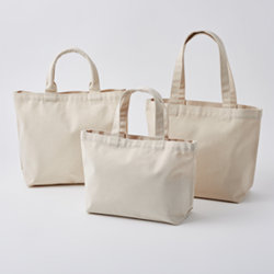 Tote bag en coton publicitaire à personnaliser à vos couleurs Tote bags en coton publicitaires en toile écrue et coloris teints, anses courtes ou longues
