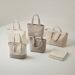 Tote bag coton bio publicitaire pour marques engagées Tote bags coton bio publicitaires certifiés GOTS en grammages denses et coloris naturels