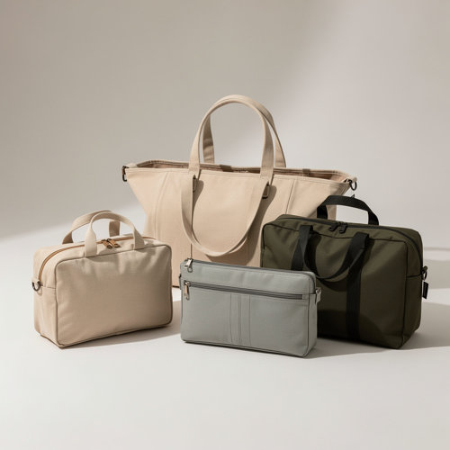 Tote bag zippé — Sac-pub Tote bags zippés publicitaires en coton avec fermeture éclair et poche intérieure