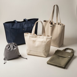 Cabas en toile publicitaire à personnaliser aux couleurs de votre marque Cabas en toile publicitaires en polyester, polycoton et toiles techniques 210D et 600D