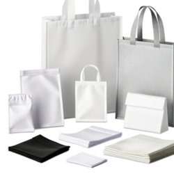 Sac tissu et polyester publicitaire personnalisé avec logo pour entreprise et communication