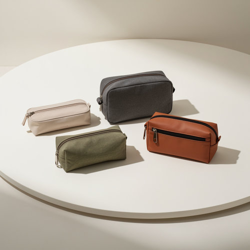 Pochette zippée — Sac-pub Pochettes zippées publicitaires en toile, PVC transparent et matières à fenêtre