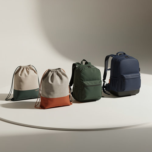 Gymsac & sac à dos — Sac-pub Sacs à dos en toile publicitaires à ficelle, à bretelles et modèles urbains ou randonnée