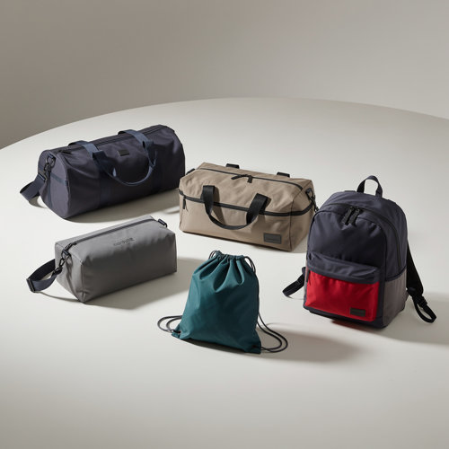 Sac de gym & training — Sac-pub Sacs de gym publicitaires avec compartiment chaussures et matières techniques aérées