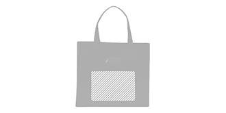 Sac pliable mini pochette Riga - Marquage Recto