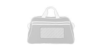 Sac de sport en forme de trapèze Clark - Marquage Recto