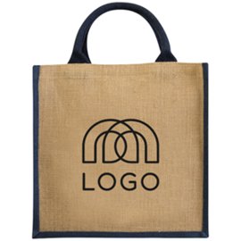 Sac-pub - Sac en jute avec soufflet Celina Sac en jute avec soufflet Celina