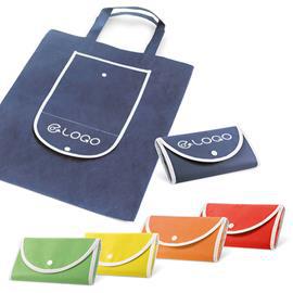 Sac pliable réutilisable avec pochette Strato