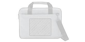 Porte document bandoulière Apha - Marquage Recto