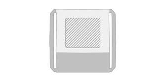 Sac à dos bicolore Joana - Marquage Recto