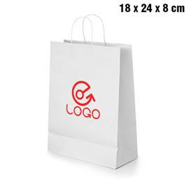 Sac-pub - Sac en papier mini format Blanco Sac en papier mini format Blanco