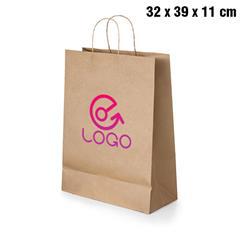 Sac-pub.fr - Sac en papier avec soufflet Tenebro