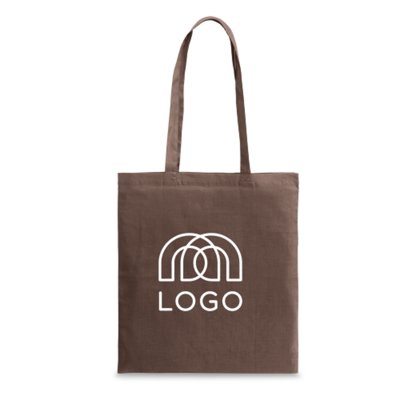 Sac-pub - Sac shopping 100% coton 140 g/m² à poignées longues Caracas Sac shopping 100% coton 140 g/m² à poignées longues Caracas