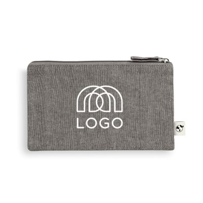 Pochette multifonctions en coton recyclé et rPET 140 g/m² Topaze — Sac-pub Pochette multifonctions en coton recyclé et rPET 140 g/m² Topaze