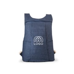 Sac-pub - Sac à dos en coton denim 300 g/m² de 8 L Mézenc Sac à dos en coton denim 300 g/m² de 8 L Mézenc