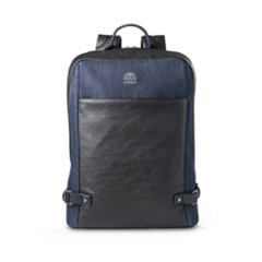 Sac-pub - Sac à dos ordinateur 15,6 pouces en denim et PU Colombier Sac à dos ordinateur 15,6 pouces en denim et PU Colombier