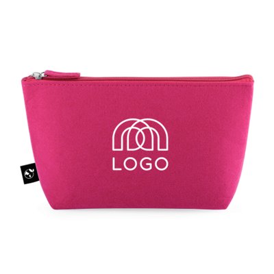 Sac-pub - Pochette zippée multi-usages en feutrine recyclée rPET Ambre Pochette zippée multi-usages en feutrine recyclée rPET Ambre