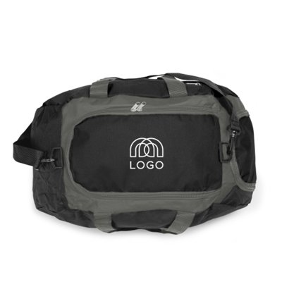 Sac de sport polyester 600D à fond semi-rigide et bandoulière Groix