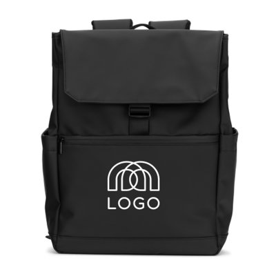 Sac-pub - Sac à dos PU hydrofuge pour ordinateur portable avec rabat Tanargue Sac à dos PU hydrofuge pour ordinateur portable avec rabat Tanargue