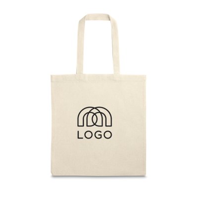 Sac-pub - Sac 100% coton naturel 140 g/m² à anses de 60 cm Clématite Sac 100% coton naturel 140 g/m² à anses de 60 cm Clématite