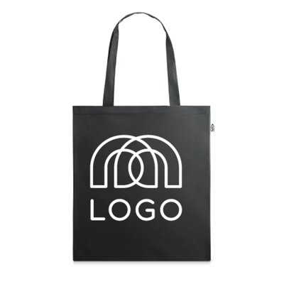 Sac shopping polyester recyclé rPET 190T à anses de 55 cm Sumac — Sac-pub Sac shopping polyester recyclé rPET 190T à anses de 55 cm Sumac