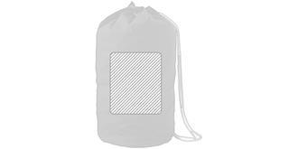Sac de plage en coton cylindrique Chico - Marquage Recto