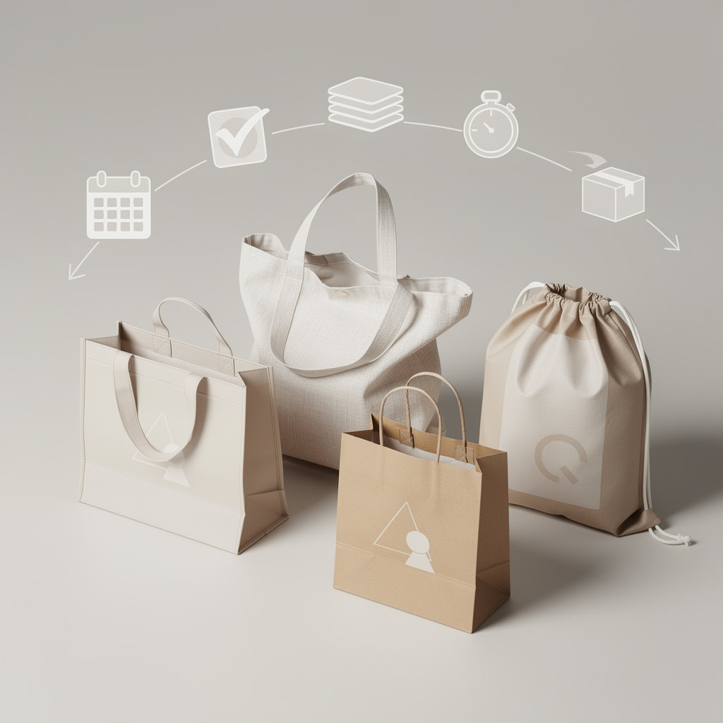 Sacs personnalisés livrés vite : votre logo, même en urgence Sacs personnalisés livrés vite : votre logo, même en urgence